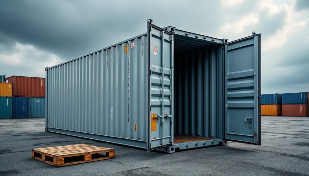 Conteneur 10 pieds : dimensions, types et usages détaillés