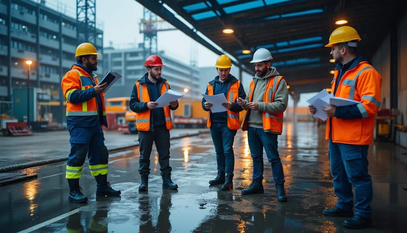 Illustration: Le cadre légal qui régit les intempéries dans le secteur du BTP