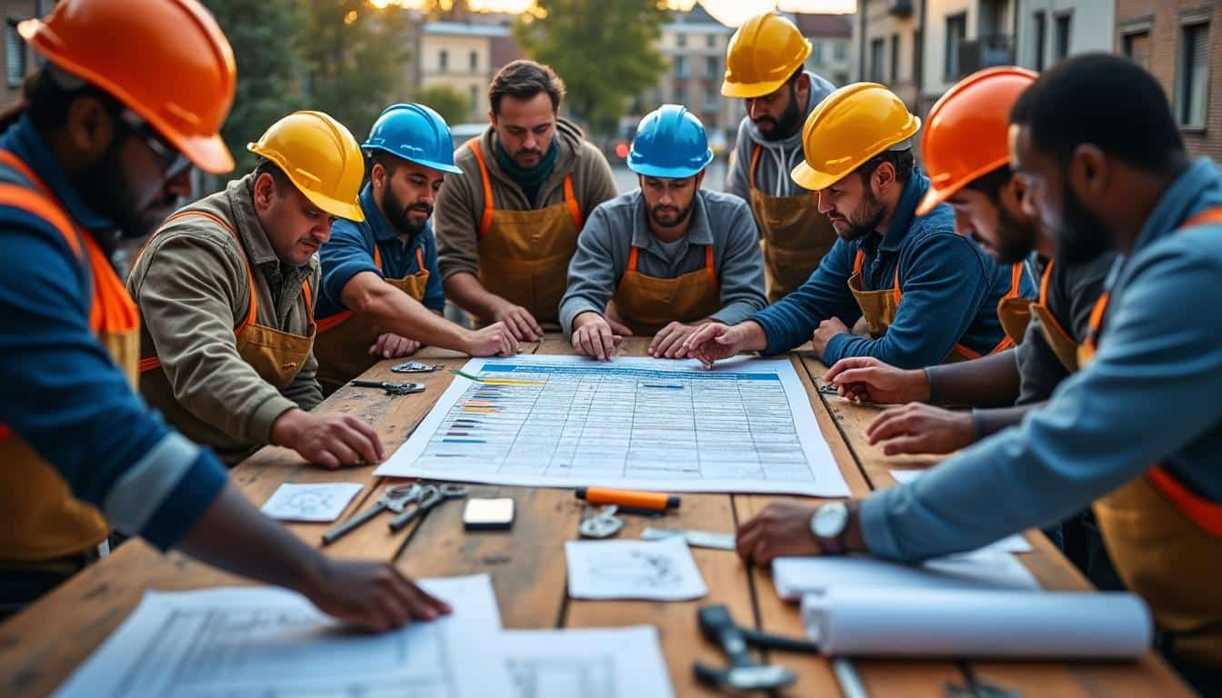 Illustration: Comment se décompose la grille des salaires minima des ETAM dans le BTP pour 2025 ?