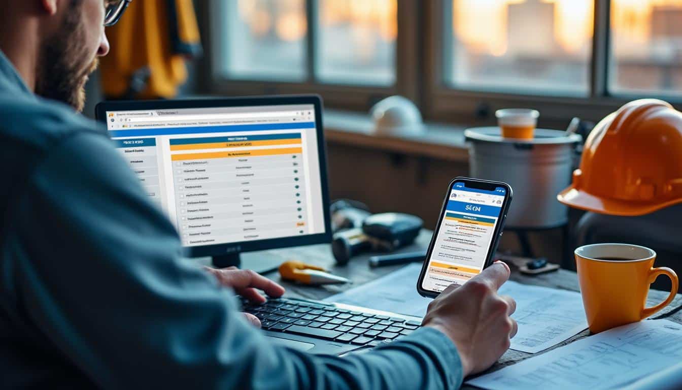Illustration: Où et comment télécharger la grille salaire BTP 2024 au format PDF en toute sécurité ?