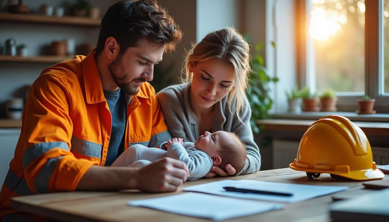 Illustration: Comprendre l’aide financière liée à la naissance dans le secteur du bâtiment