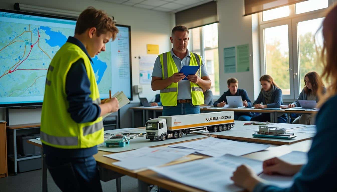 Illustration: Comprendre le bac professionnel conducteur du transport routier