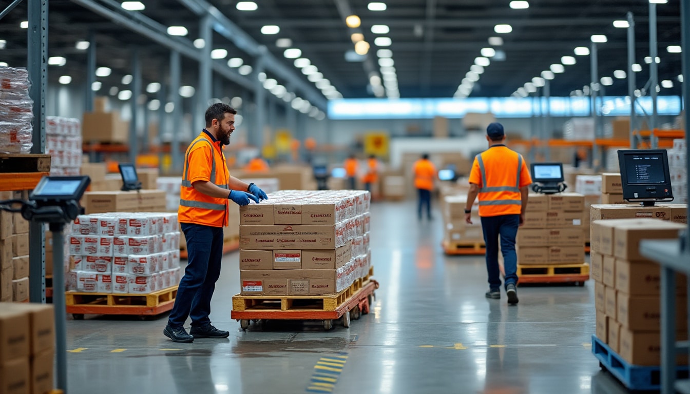Illustration: Comment la plateforme logistique du groupe Auchan s’impose dans la supply chain