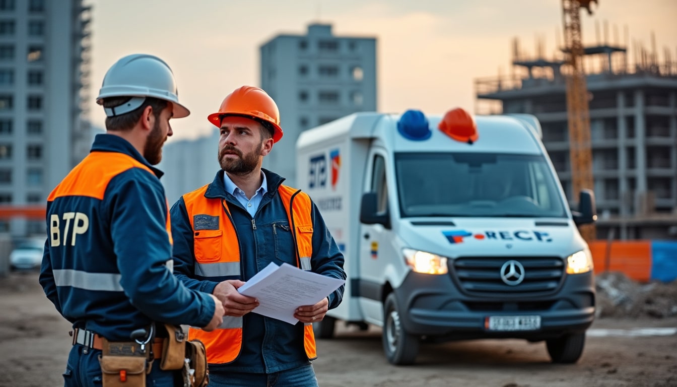 Protec BTP assurance auto : la couverture idéale pour vos véhicules pro