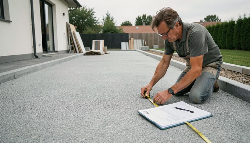 Prix du béton désactivé au m² et budget à prévoir